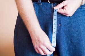 Messung der Penisgröße