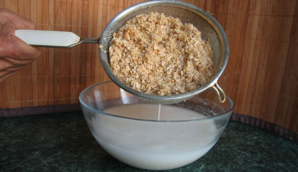 Haferflocken zur Penisvergrößerung